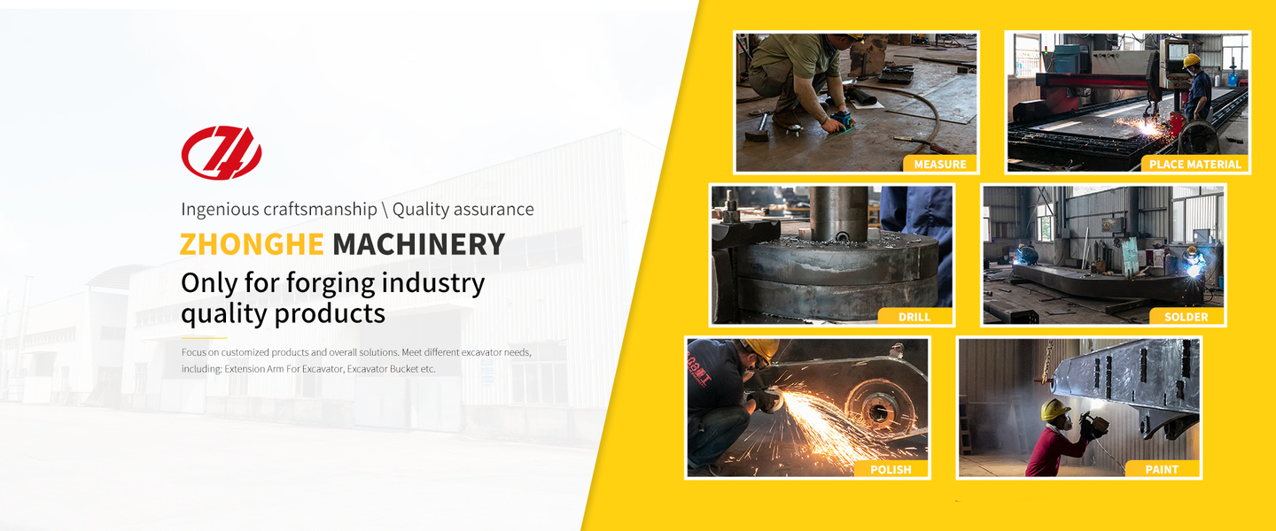Cánh tay trượt của máy xúc