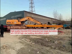 Công trình tháo dỡ tòa nhà cao tầng cao cấp Hyundai R350