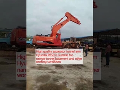 Lưỡi đường hầm excavator chất lượng cao Hyundai R350 phù hợp với hầm hầm hẹp và các điều kiện làm việc khác