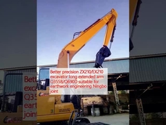 Chọn chính xác hơn ZX210/EX210 thợ đào cánh tay dài mở rộng Q355B/Q690D phù hợp với kỹ thuật đất Ningbo chung