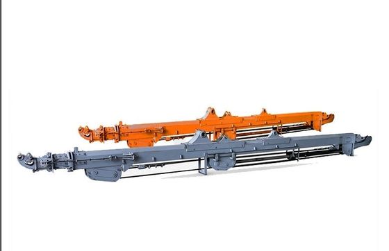 Thực tế Q355B Máy đào Kính thiên văn Mở rộng chiều dài 14m cho 320