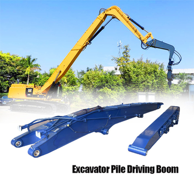 High Speed 400Rpm PLC Control Excavator Pile Driving Machine with Max. Length 2.5M