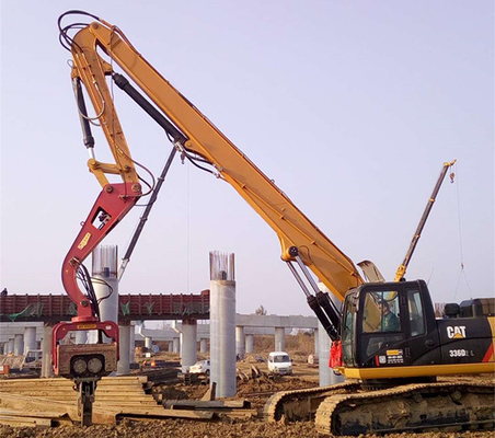 Máy đào cọc ven biển Bùng nổ 7,5 tấn 400 vòng / phút cho CAT Kobelco Hitachi