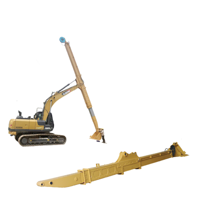 Tăng cường cao Excavator Telescopic Long Reach Boom cánh tay với xô cho Liugong925