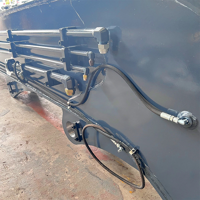 Phương hướng khoan điều chỉnh và hệ thống điều khiển PLC cho các phụ kiện đắp đống máy đào