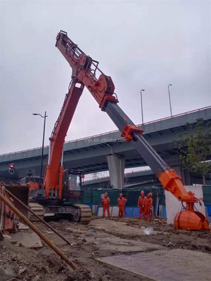 Ba giai đoạn Excavator Long Reach Boom