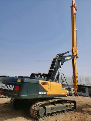Ba giai đoạn Excavator Long Reach Boom