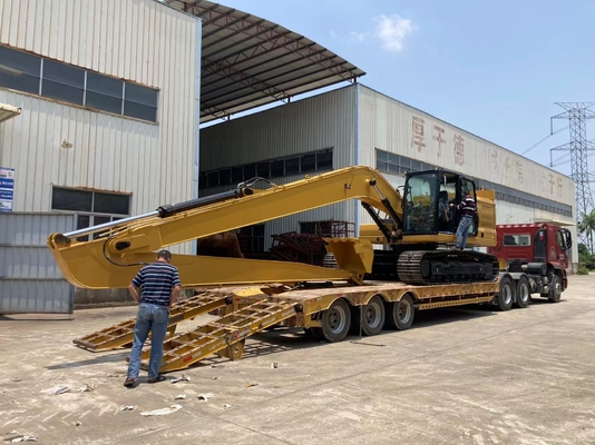 Cánh tay máy xúc đào thép màu vàng, cánh tay máy xúc dài được chứng nhận CE