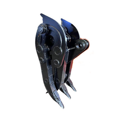 Bộ gắp cơ khí chống đồ CE cho máy xúc, Bộ gắp kim loại phế liệu  Jcb Liebherr