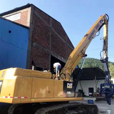 Máy đào rung mạnh mẽ Máy xúc đóng cọc cho PC380 336