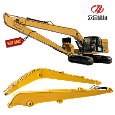 Máy đào dài theo yêu cầu, OEM ODM 8-30 Meter Extended Boom Arm cho CAT Hitachi 6-120 tấn Excavator Long Arms