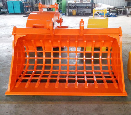 Máy đào đá OEM 1Cbm Skeleton Rock Bucket cho 320 ZX200 DX200 SY205C