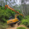 Wood Grapple Excavator Cánh tay kính thiên văn, Tree Care Excavator Telescopic Boom