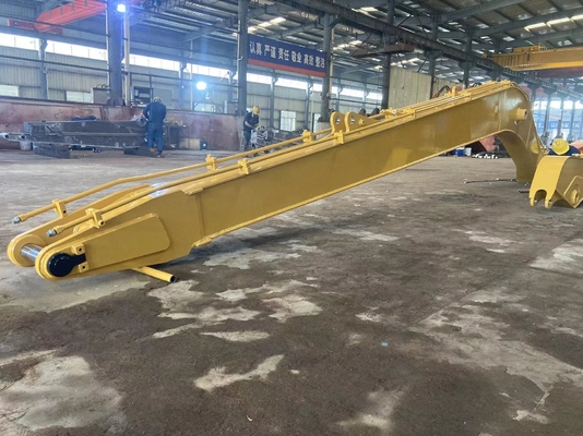 Phần mở rộng được đảm bảo Máy đào tầm xa Cánh tay máy đào 10M-18M có gầu và xi lanh cho CAT