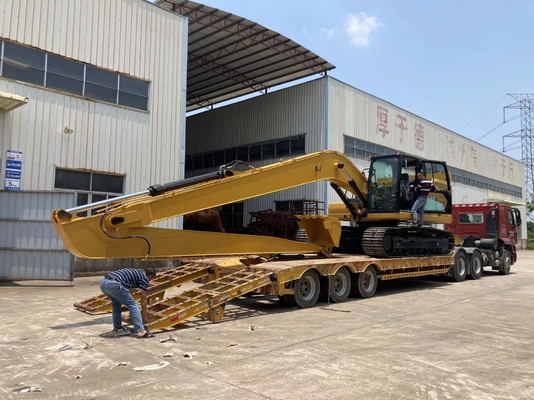 Phần mở rộng được đảm bảo Máy đào tầm xa Cánh tay máy đào 10M-18M có gầu và xi lanh cho CAT