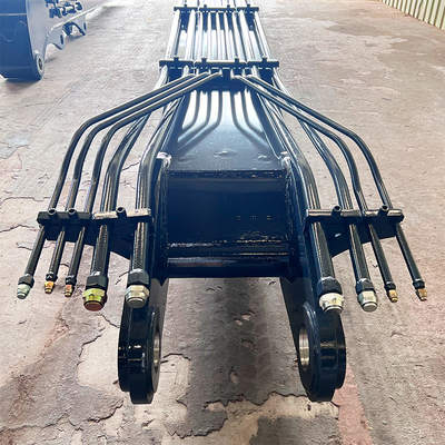 Gia cố máy xúc đóng cọc Boom 7,5 tấn 40 tốc độ tối đa cho CAT Kobelco Hitachi