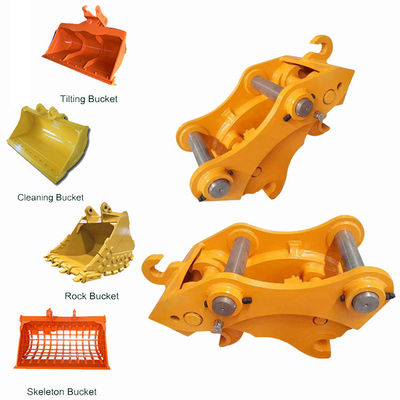 Khớp nối nhanh thủy lực cho máy xúc, Pin Grabber Mini Digger Excavator Quick Coupler