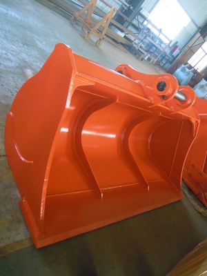Thùng làm sạch máy đào Q355B, thùng đào mương bền cho sâu bướm