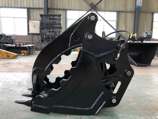 Q345B Máy xúc thủy lực Thumb, Graptor Bucket cho CAT320