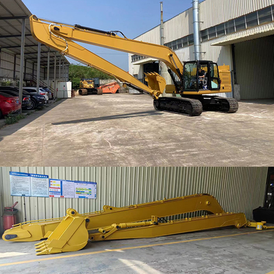 CAT Cat320D Phần đính kèm Long Boom Arm, Boom Reach dài 18M với thùng và xi lanh