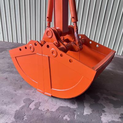 Máy xúc đào hạng nặng Clam Bucket, Clamshell Grab Bucket cho 320 Pc200