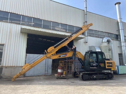 Máy đào màu tùy chỉnh Telescopic Boom cho đào sâu 6-16m đạt 700 vật liệu thép.
