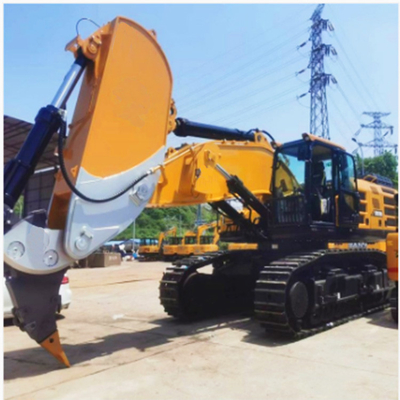 Cánh tay đá nặng cho máy xúc EC480, Q355B Chất liệu Rock Boom