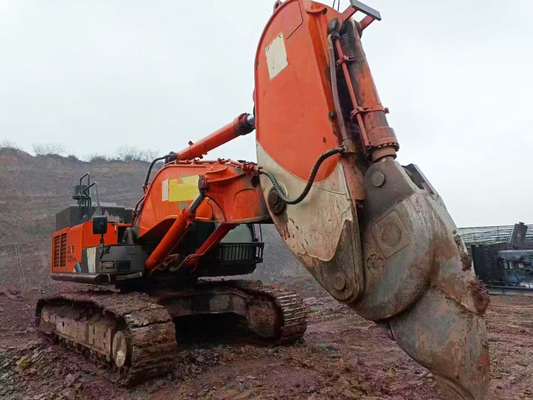Cánh tay đá nặng cho máy xúc EC480, Q355B Chất liệu Rock Boom