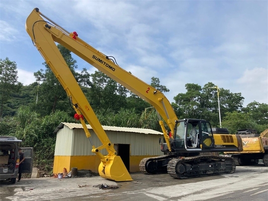 Kobelco Komatsu Hitachi Cánh tay dài 18m Thép hợp kim Thực tế CAT320 PC200