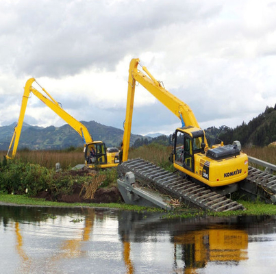 Bùng nổ tầm với dài 14m cho máy đào CAT CAT320 sử dụng để nạo vét sông
