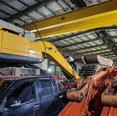 Bùng nổ tầm với dài 14m cho máy đào CAT CAT320 sử dụng để nạo vét sông