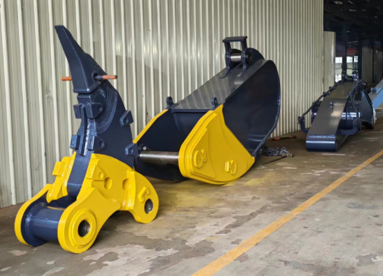 Đào mạnh tay móc không tích hợp / Máy đào phá đá bùng nổ cho EC480