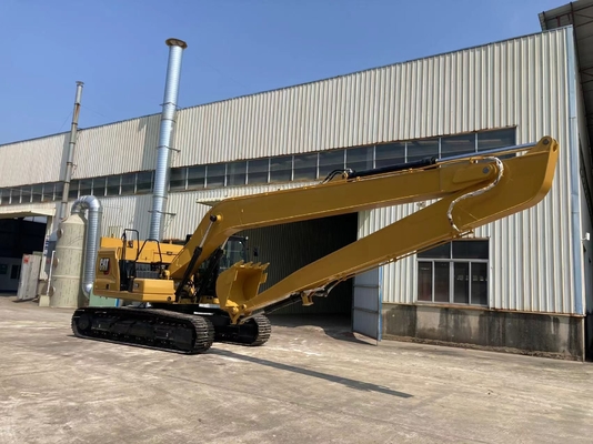 Q355B Excavator Long Boom 16m 18m với 2 tấn trọng lượng đếm bổ sung cho CAT320D