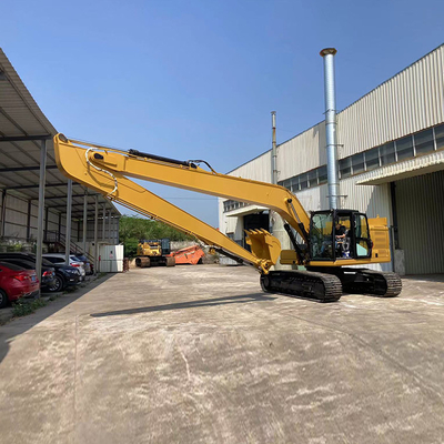 Cánh tay máy xúc đào tầm xa 10M - 28M với gầu và xi lanh cho sâu bướm