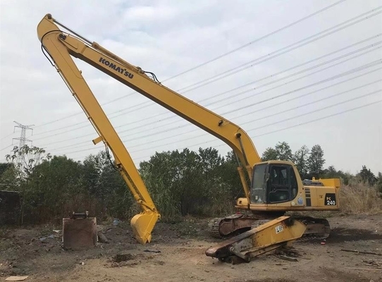 Cánh tay máy xúc đào thép màu vàng, cánh tay máy xúc dài được chứng nhận CE