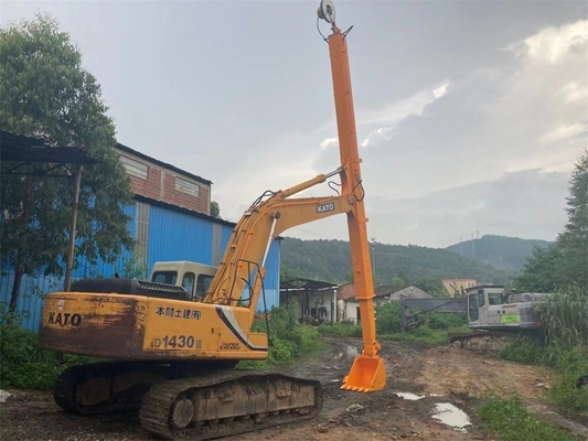 Máy đào 10-36Ton Kính thiên văn Boom và Cánh tay chống xói mòn 25 mét cho Hitachi Komatsu Kobelco Doosan