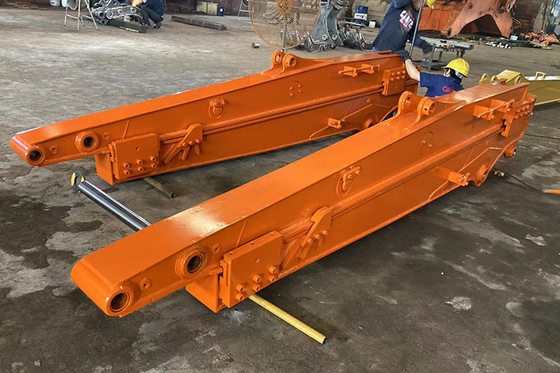 Q355B Lực trượt của máy đào sơn với 12M Độ dài 0,5cbm Capacity Bucket Sliding Extension Way