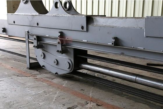 Thực tế Q355B Máy đào Kính thiên văn Mở rộng chiều dài 14m cho 320