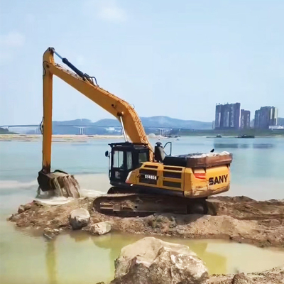 Máy đào thép hạng nặng Long Boom Chiều cao 2,5m dùng trong công nghiệp