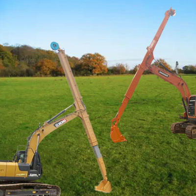 Mở sâu hơn sâu thợ đào kính thiên văn kéo dài vươn thợ đào boom thiên văn boom Long Boom Excavator For Sale