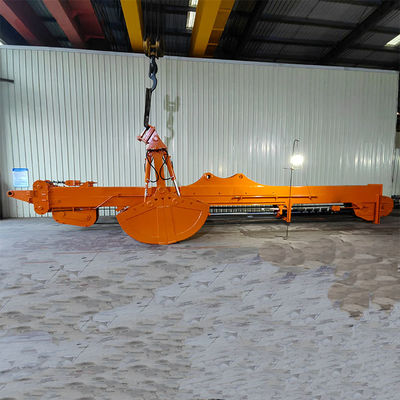 Long Boom Excavator Clamshell Telescopic Arm 4600mm Cho Hitachi  Volvo