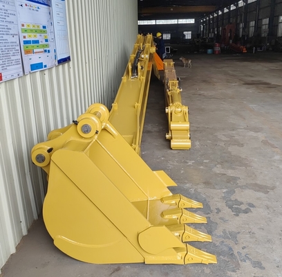 19-20m Excavator Long Reach Boom Arm Trung tâm bôi trơn cho PC300 CAT340 CAT 300 vv