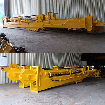 Tốc độ cao hiệu quả máy đào boom kính thiên văn dài đạt boom máy đào để đào sâu hơn boom kính thiên văn máy đào clamshell