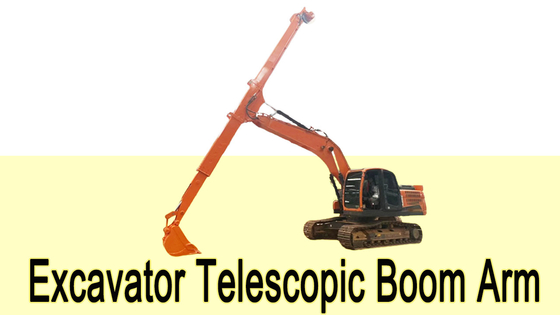 Máy đào chính xác cao hai giai đoạn cánh tay kính thiên văn 12T-35T Foundation Pit Caisson Project LG700 ZX240