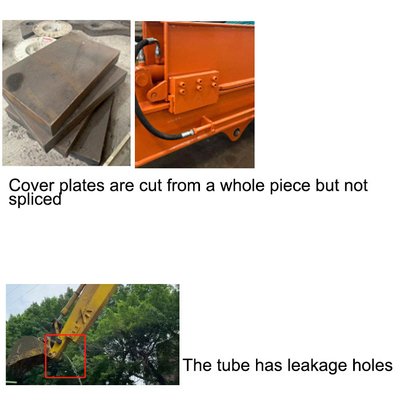 Sức mạnh cao 0.1CBM Excavator Sliding Arm For Hitachi Komatsu Kato excavator mèo cánh tay kính thiên văn cánh tay thiên văn boom excavator boom cánh tay excavator cánh tay dài