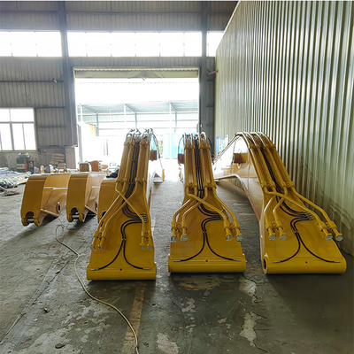 Máy đào dài theo yêu cầu, OEM ODM 8-30 Meter Extended Boom Arm cho CAT Hitachi 6-120 tấn Excavator Long Arms