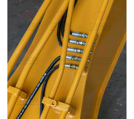 Máy đào dài theo yêu cầu, OEM ODM 8-30 Meter Extended Boom Arm cho CAT Hitachi 6-120 tấn Excavator Long Arms