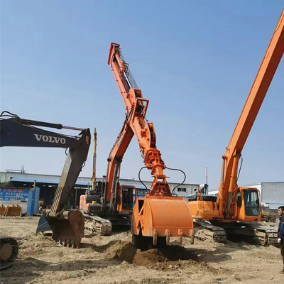 Độ dài mở rộng điều chỉnh Máy đào cánh tay kính thiên văn cho các yêu cầu công việc khác nhau