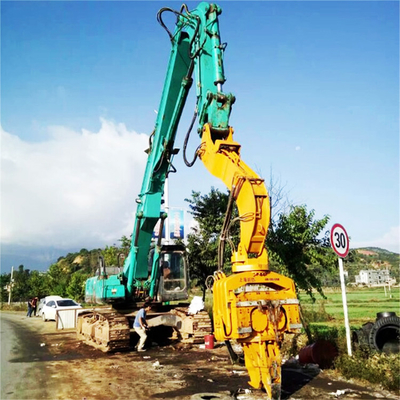 Máy móc cần cẩu đóng cọc máy đào 45-70 tấn giá rẻ cho Búa rung đóng cọc cừ 18M tùy chọn SK450 SK460 SK480 SK495