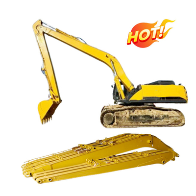 15m chiều dài tối đa New Long Reach Excavator Booms 10-30m Boom Length 1.8 Cum Rock Bucket
